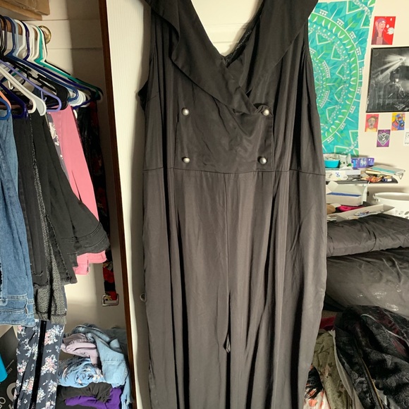Jumpsuit with Silver Button Detail BRAND NEW - Picture 4 of 7